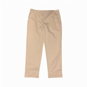 Sezane Rue Saint Fiacre light beige cream pants 10